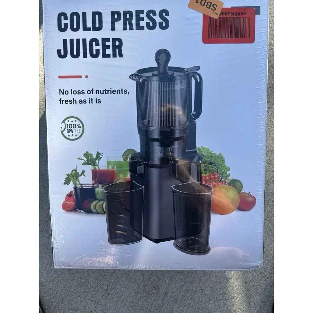 Cold Press Juicer SJ-057 With Large Feed Chute Slow Juicing Technology